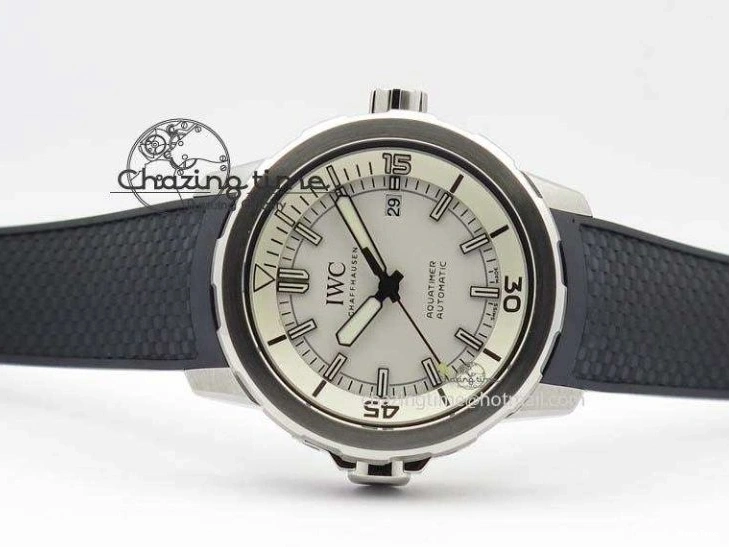 MIROTIME 1226 TechFriendly Aquatimer Automatic SS IW329003 V6F 1:1 Best Edition On Black Rubber Strap MIYOTA 7271